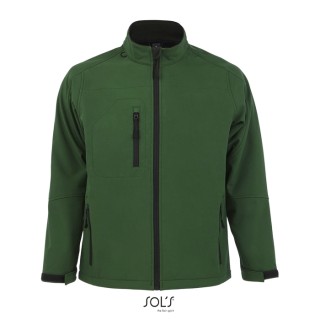 Chaqueta de hombre con cremallera softshell personalizable